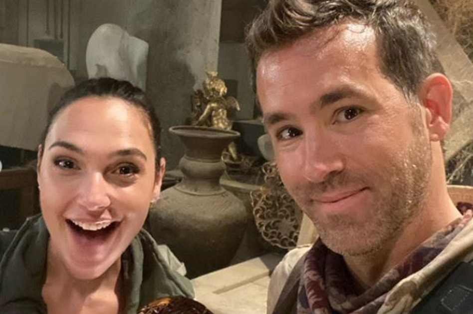 ראיין ריינולדס, גל גדות (צילום: צילום מסך אינסטגרם)