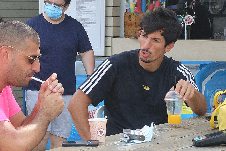 לא רגיל לנוח. יוסיאל נאמן (צילום: פול סגל)