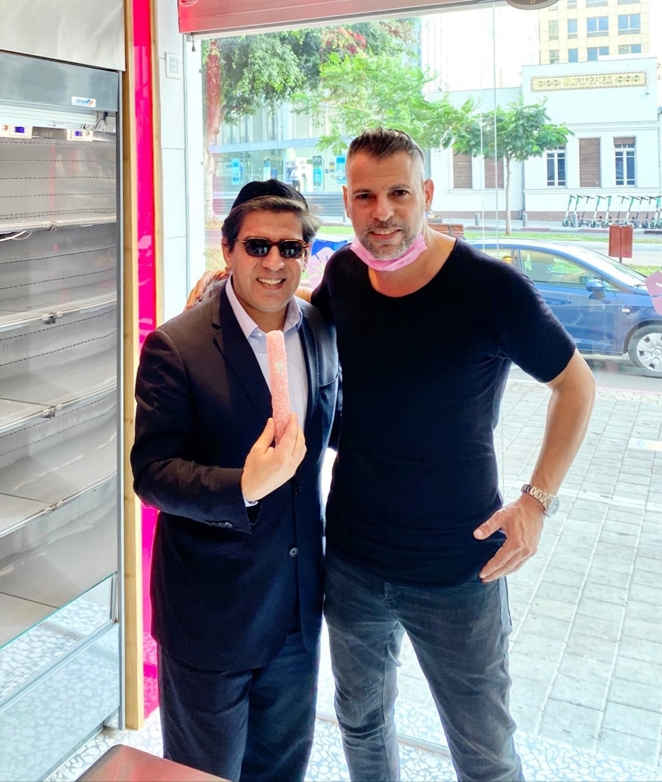 שמעון באבו ומרדכי חסידים (צילום: צילום מסך אינסטגרם)