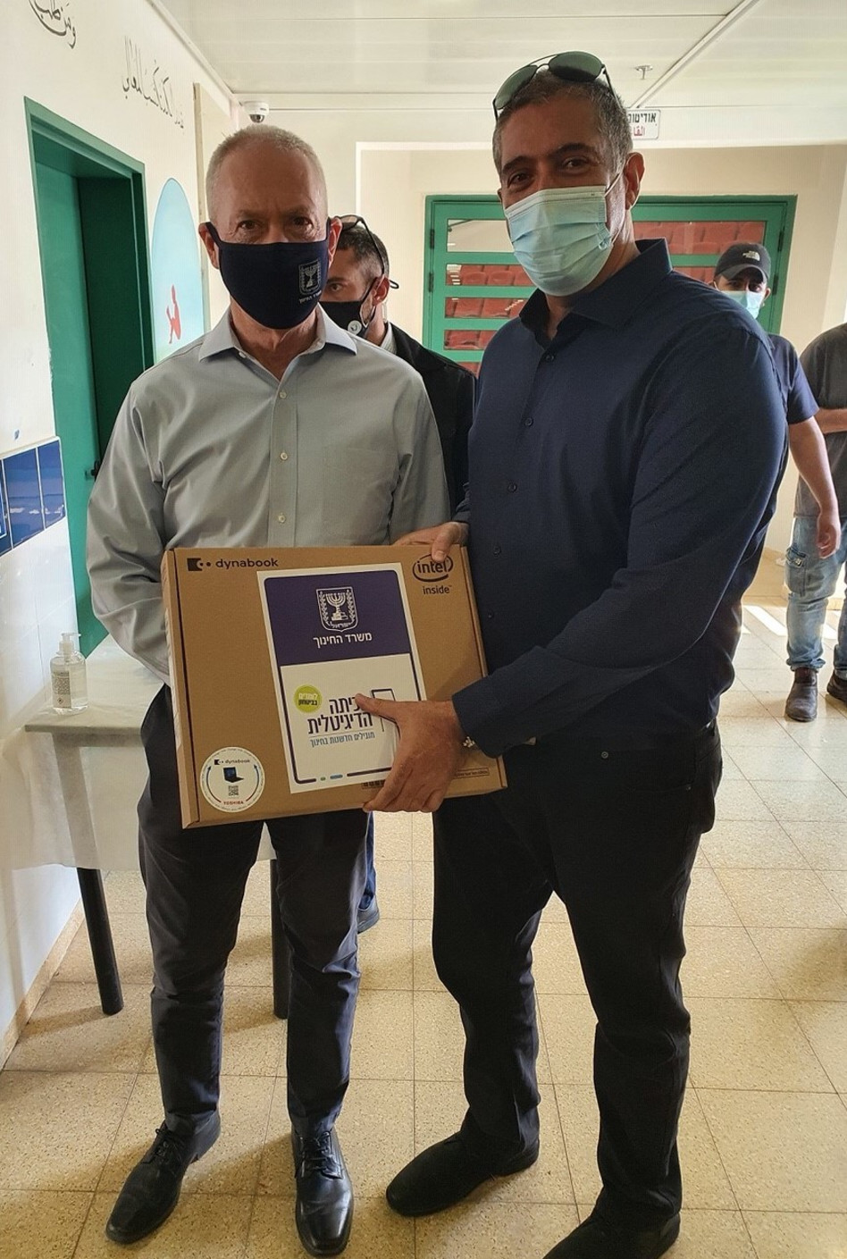 יניב יוסיפון ויואב גלנט (צילום: מאיה סנדרוביץ)