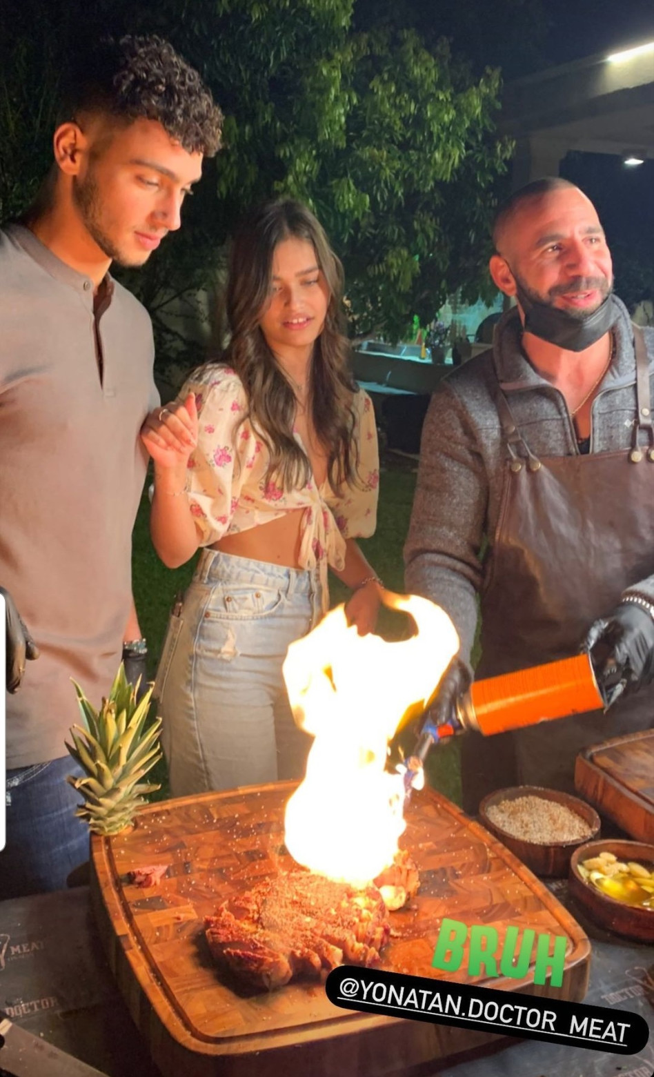 כשעוד יכלו להנות מהחגיגות (צילום: צילום מסך אינסטגרם)