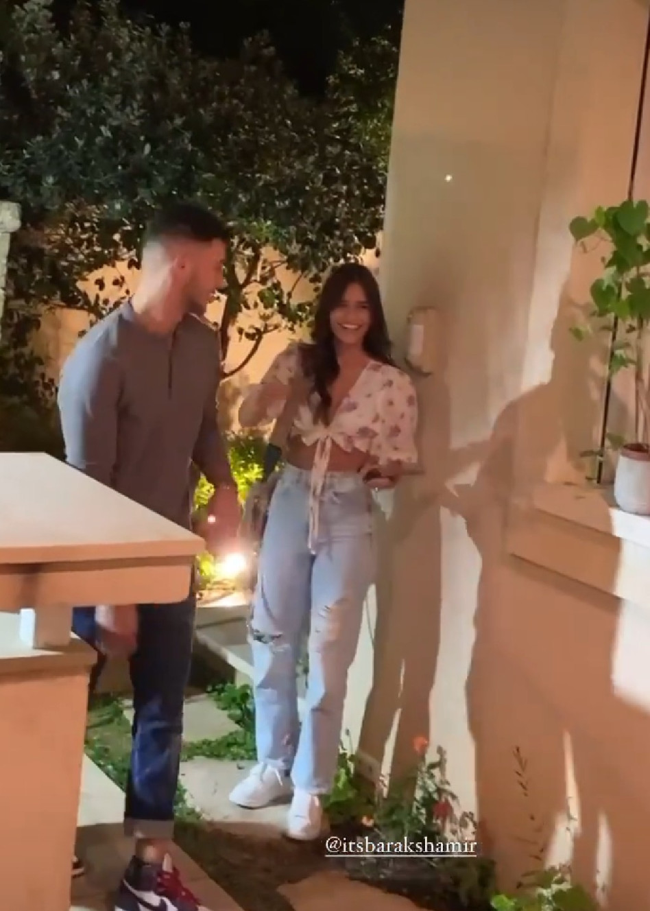 סופרייז! ברק שמיר, רומי פרנקל (צילום: צילום מסך אינסטגרם)