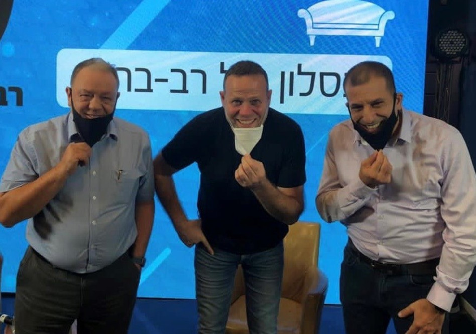 עידן זו- ארץ, אדיר מילר ושמואל דונרשטיין (צילום: שרית יתיר)