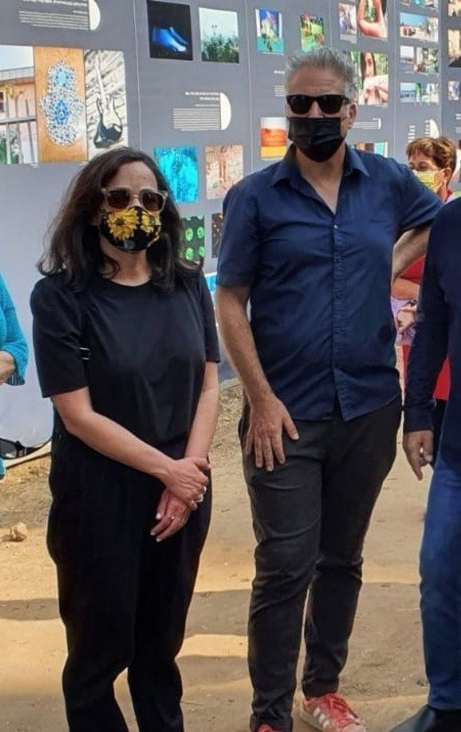 אייל לנדסמן ומיה ענר  (צילום: עידן אורון)