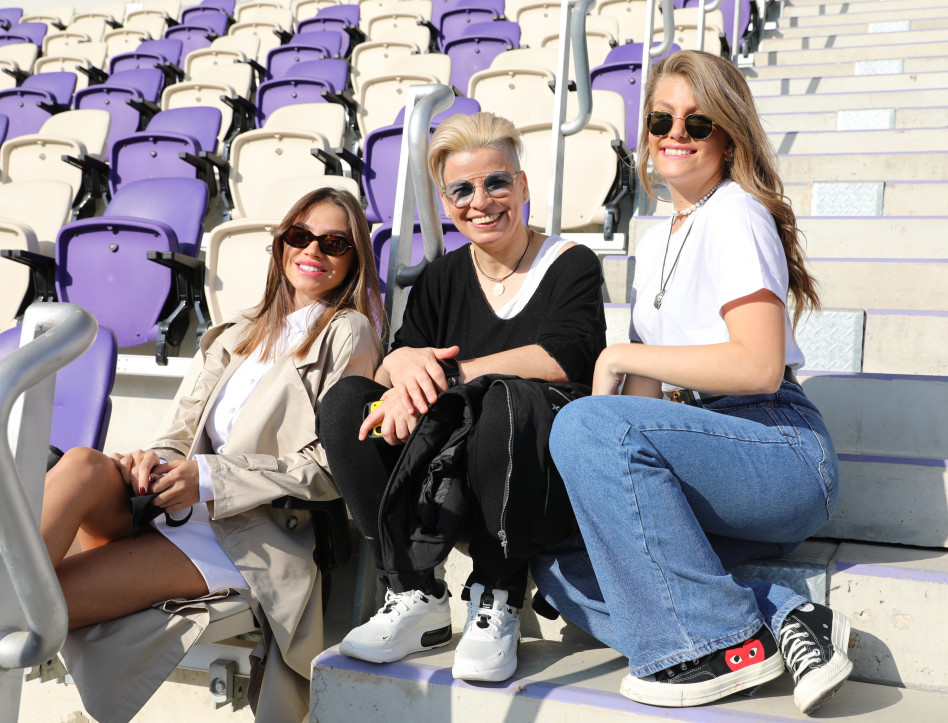 טיילור מלכוב, סילבי ז'אן, רוסלנה רודינה (צילום: רפי דלויה HOT)