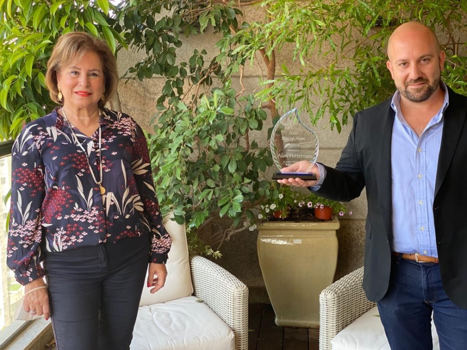 אלון פוטרמן ונאוה ברק (צילום: עידו מהצרי)