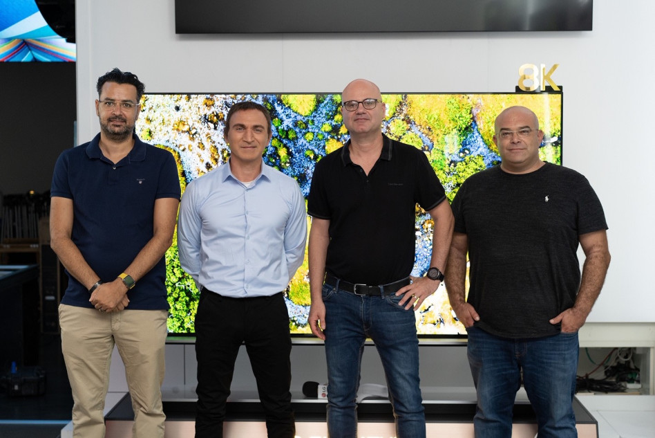 גיא בן יהודה, גיא דה פיצ'וטו, שלום מיכאלשווילי ושלומי ברוך (צילום: דניאל אדרי)