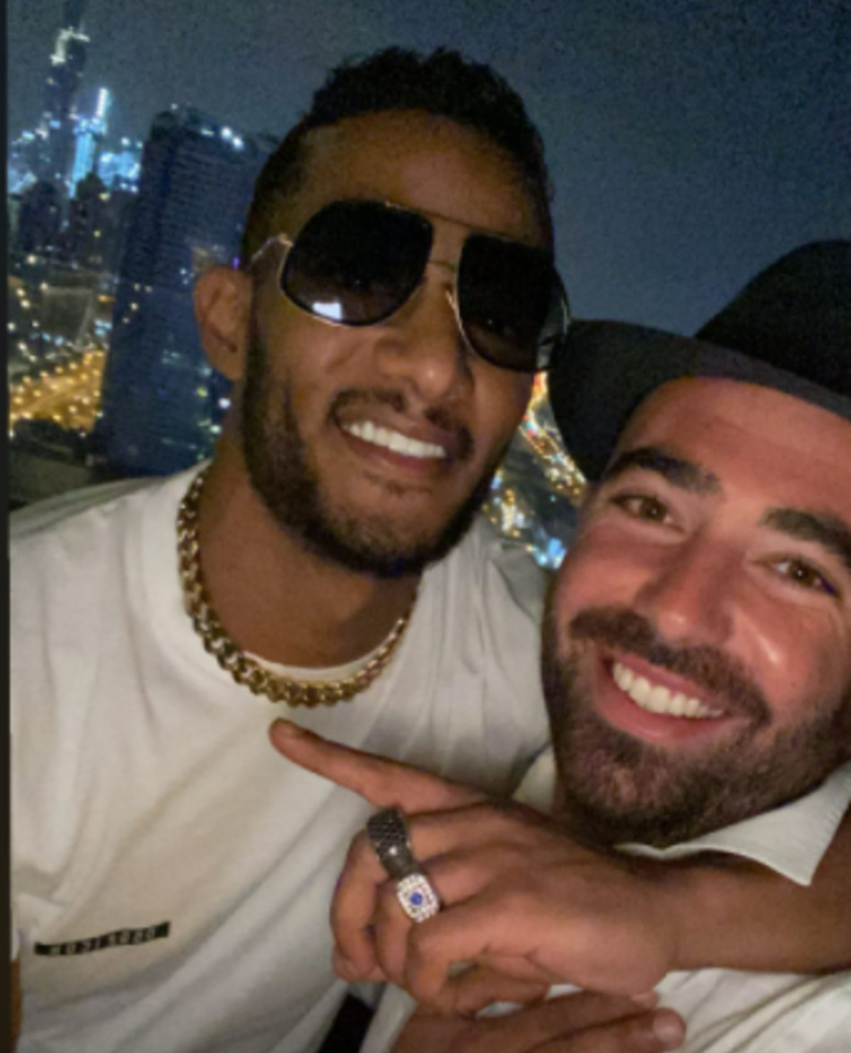 עומר אדם, מוחמד רמאדן  (צילום: צילום מסך אינסטגרם)