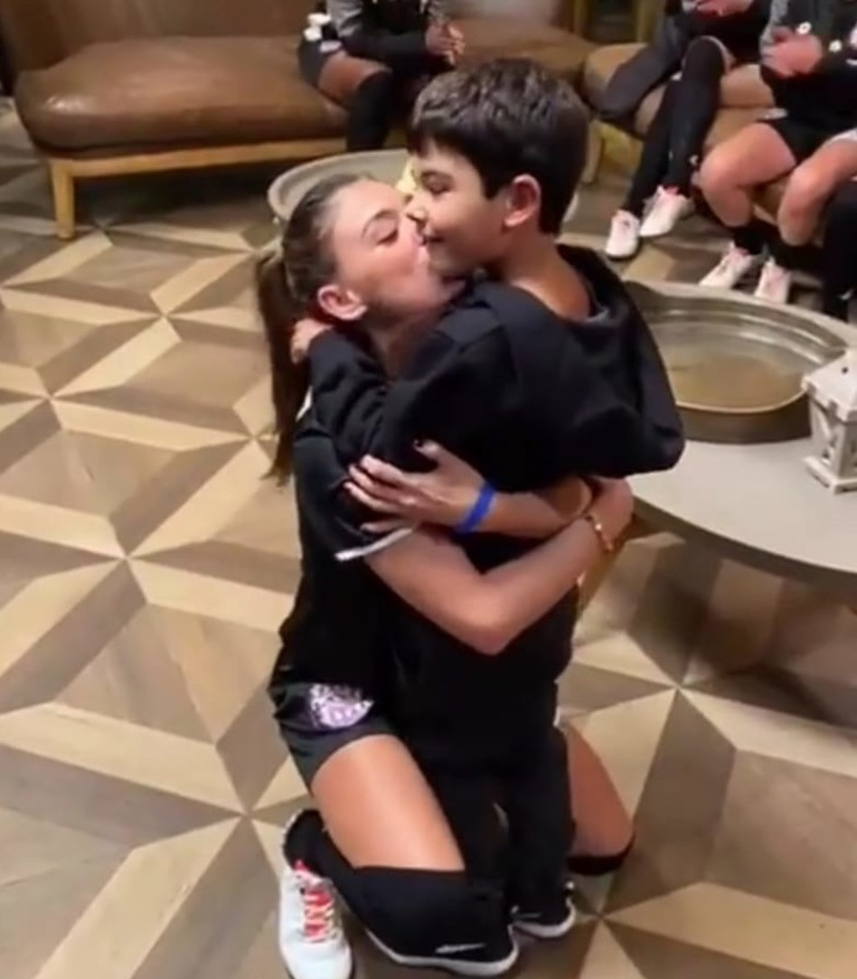 רוסלנה רודינה, יאן גולן (צילום: צילום מסך אינסטגרם)