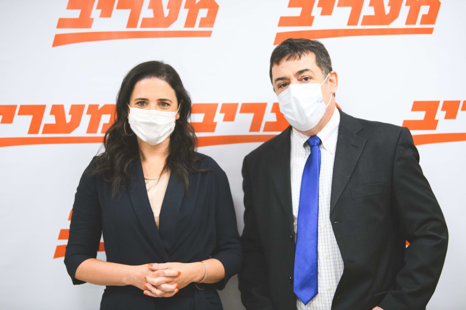 בן כספית, איילת שקד (צילום: ליאור לב)