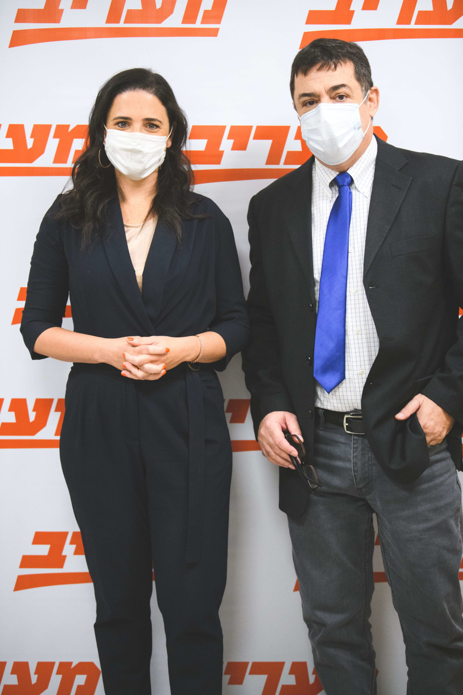 בן כספית ואילת שקד (צילום: ליאור לב)