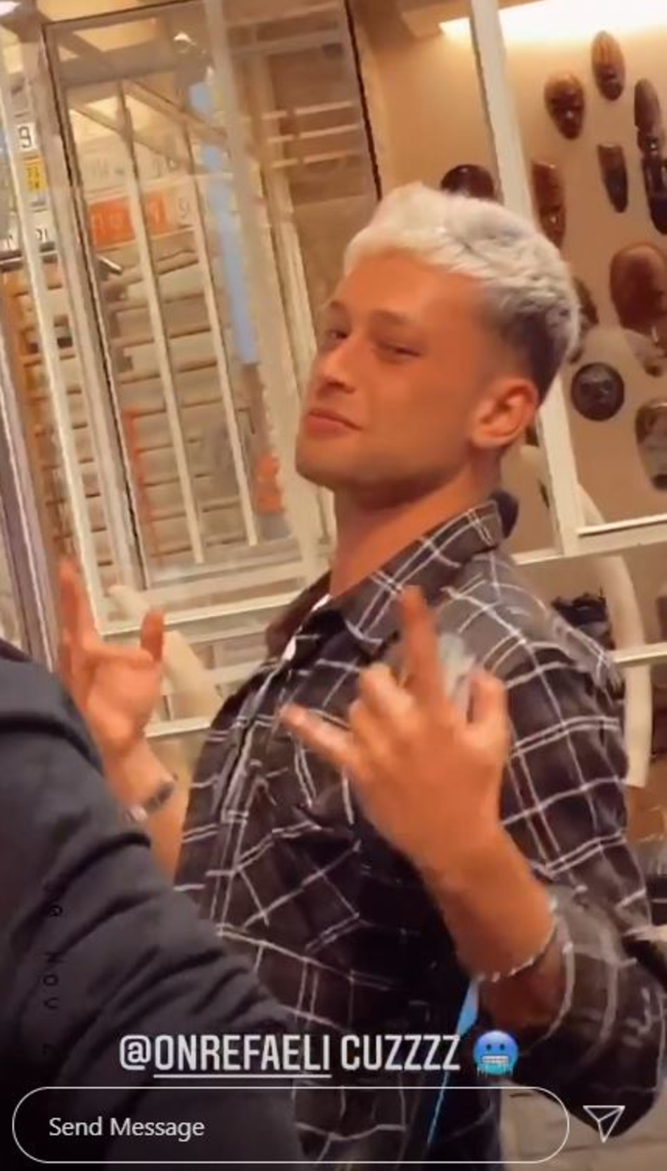 און רפאלי (צילום: צילום מסך אינסטגרם)
