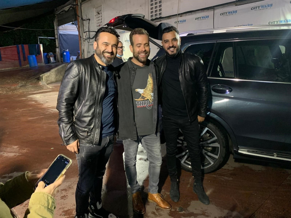 איתי לוי, אודי כגן ואורי יעקובוב (צילום: סיטי וואש אקספרס)