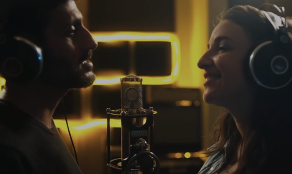 צחי הלוי, לוסי אהריש (צילום: צילום מסך,באדיבות עופר מנחם תקשורת ויחסי ציבור)