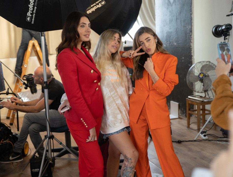 אן זיוי, מעיין אשכנזי, אירה דולפין (צילום: טל שחר)