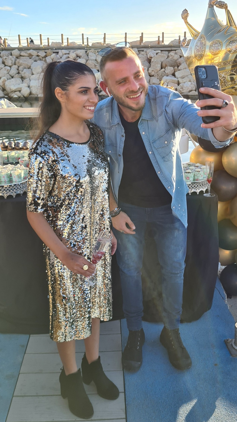 אסיף אלקיים, עדן טהרני (צילום: אור גפן)