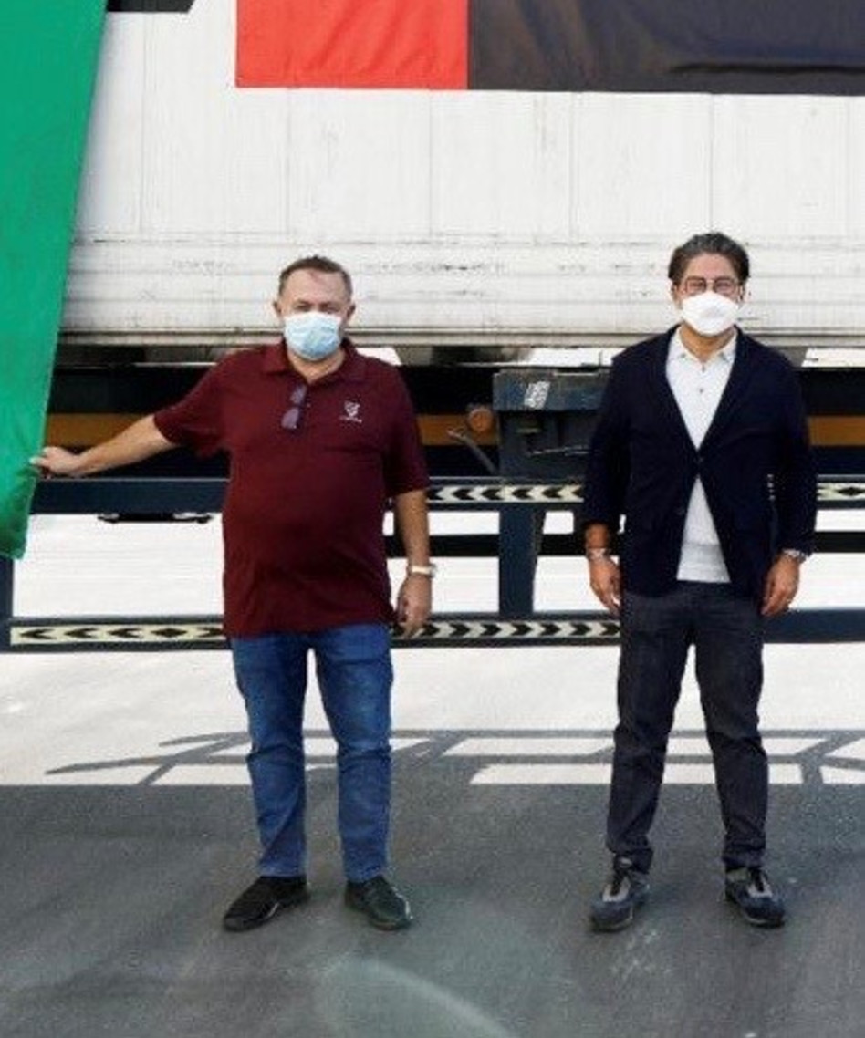 צביקה ויליגר ו-ואדה טוקבאס&nbsp; (צילום: יח\'\'צ וילי פוד)