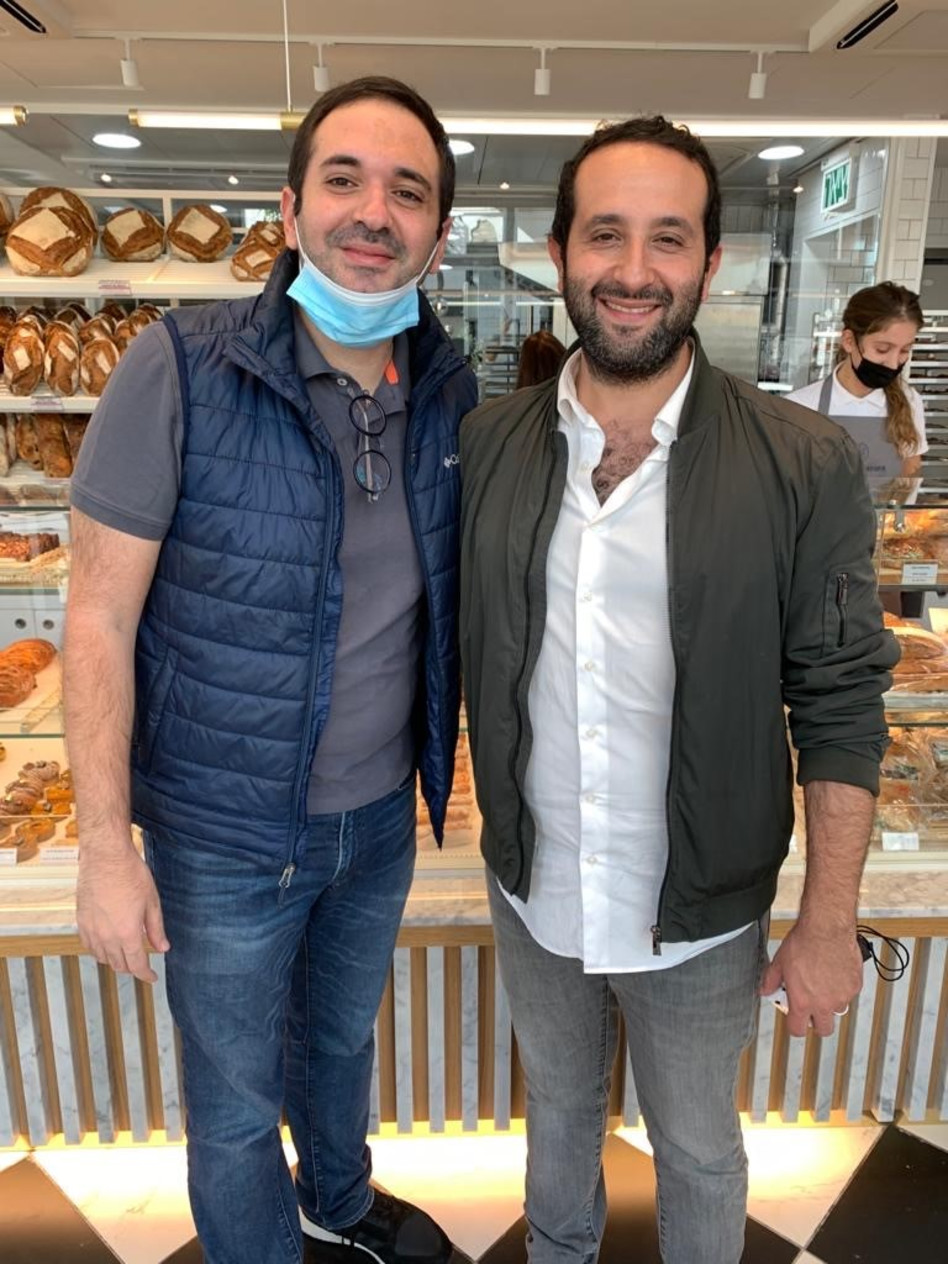 יואן סמדג'ה ויוסף זהר (צילום: יחצ)