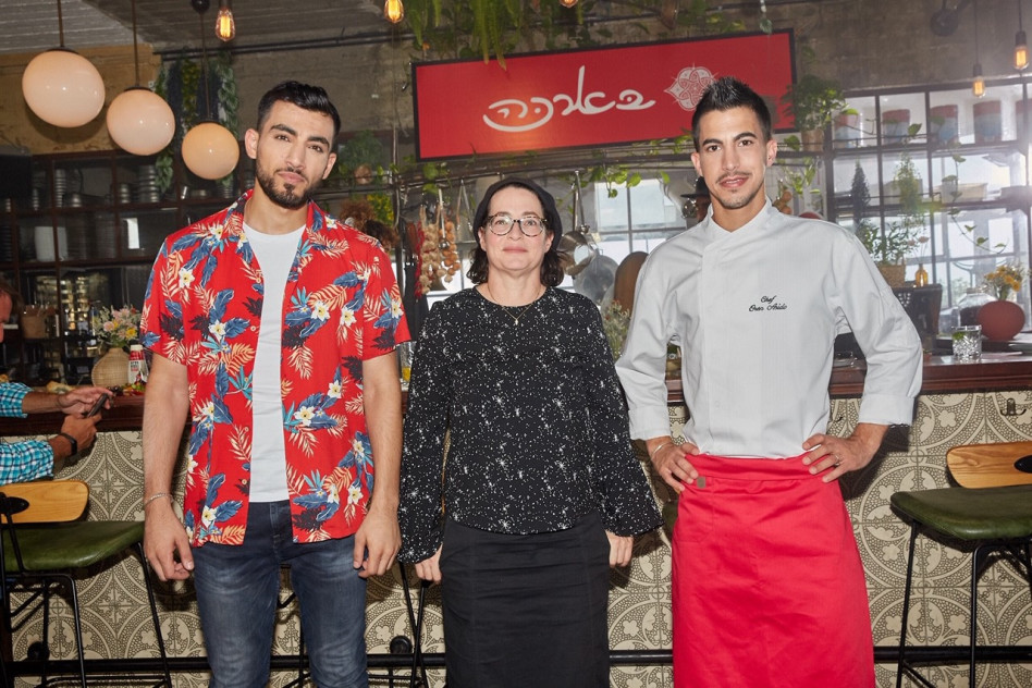 אורן אסידו, מטליה סיון ולואי (צילום: שוקה כהן)