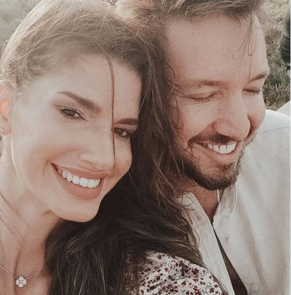 הדר ברייר, דניס רוסקוב (צילום: צילום מסך אינסטגרם)