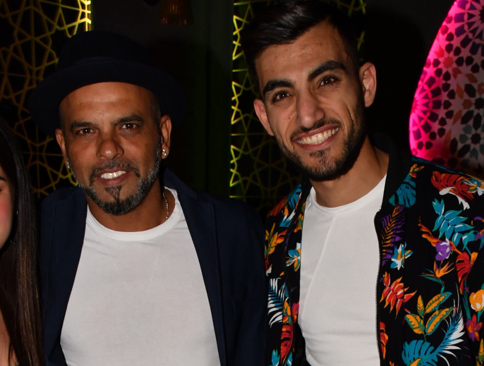 לואי עלי, אייל גולן (צילום: אביב חופי)