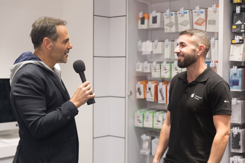 חיים זגורי ודני רופ (צילום: מיכה בונני)