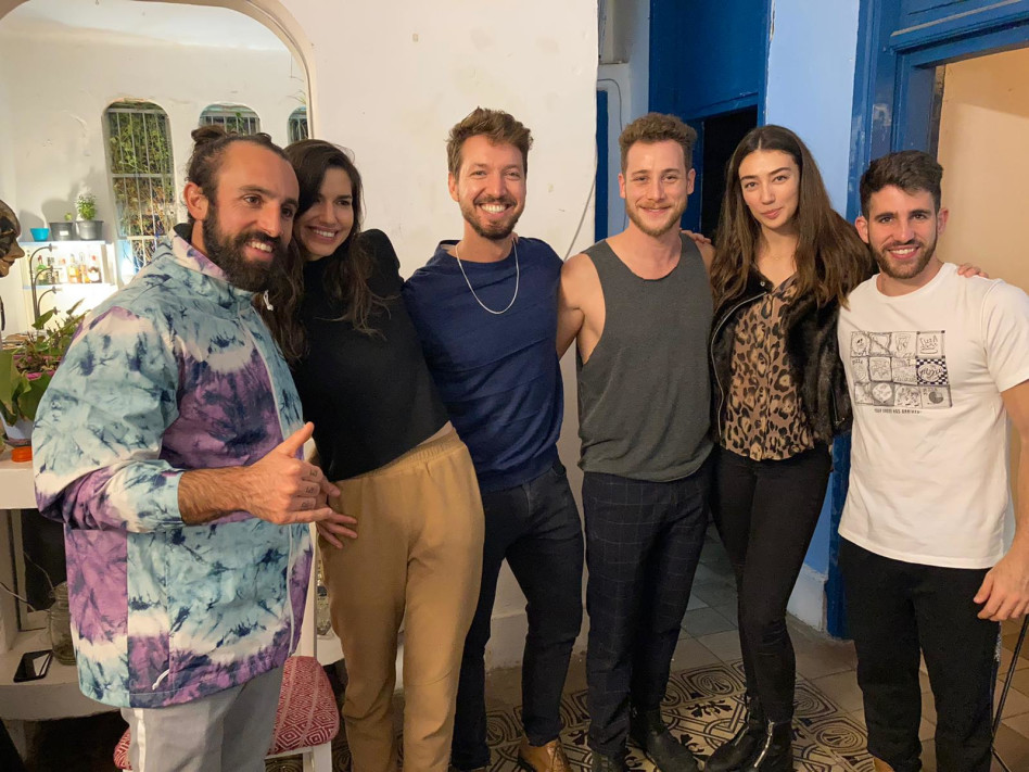 סלע שרלין, יוני גרין, דניס רוסקוב, הדר ברייר, מתן בלו (צילום: אור גפן)