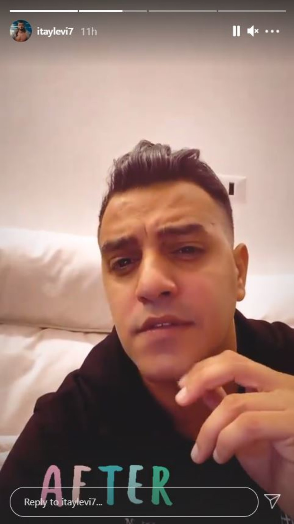 איתי לוי (צילום: צילום מסך אינסטגרם)