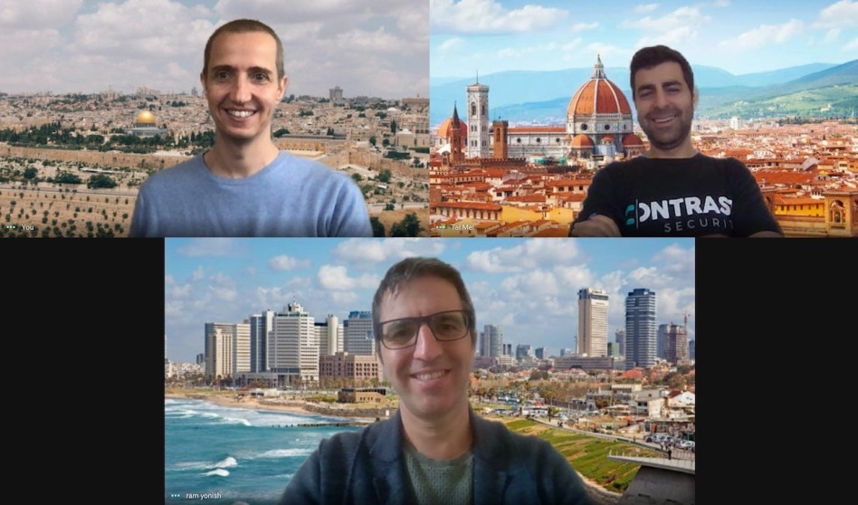 טל מלמד, רם יוניש ואיתי רוזנמן   (צילום: צילום מסך)