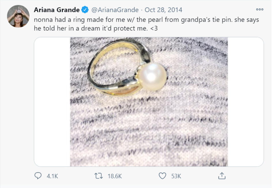 Ariana Grande (Photo: Twitter screenshot)
