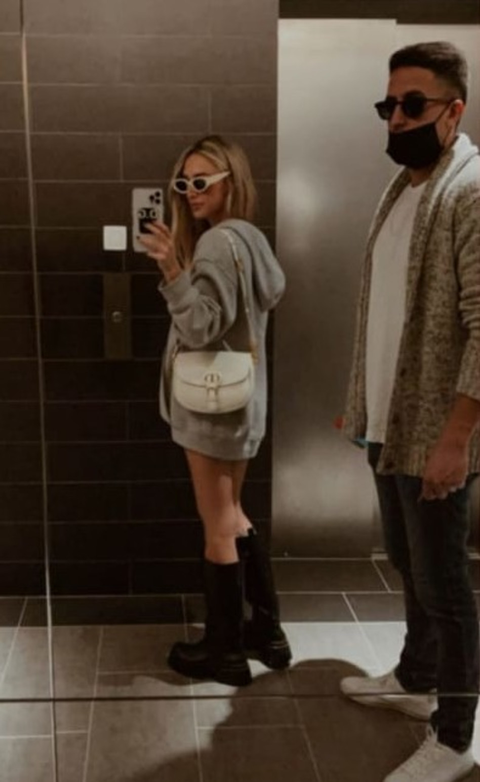 ברק חקמט, דנית גרינברג (צילום: צילום מסך אינסטגרם)