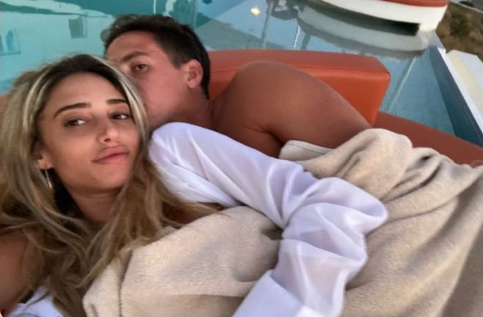 ברק חקמט, דנית גרינברג (צילום: צילום מסך אינסטגרם)