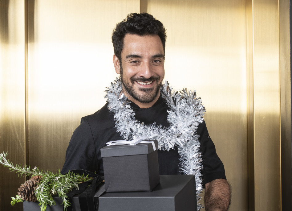 נובי גוד בבית עם אבי ביטון  (צילום: איליה מלניקוב)