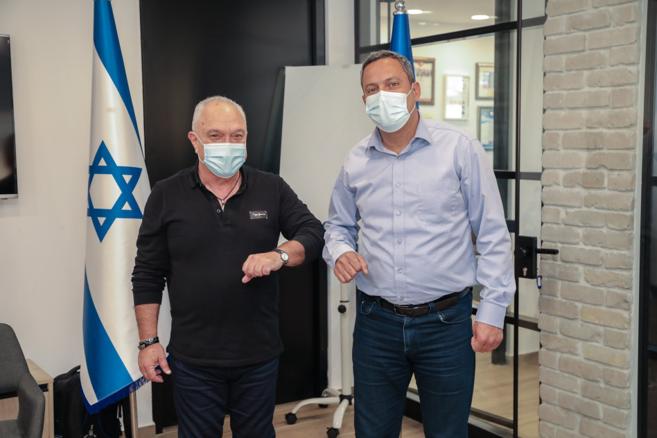 אלון דוידי ויהודה כתב (צילום: אלימה)