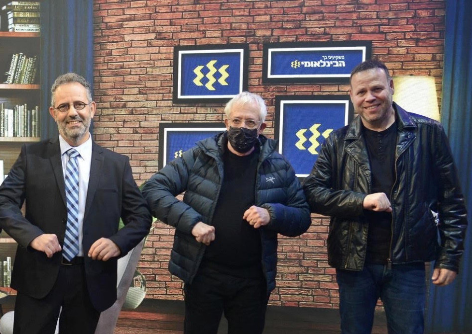 אדיר מילר, גידי גוב, בנצי אדירי (צילום: תמר מצפי)