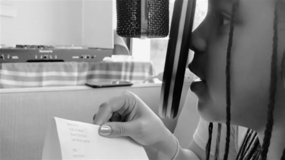 הצעירה בהיסטוריה להיות מועמדת לפרס הגראמי. בלו אייבי קרטר (צילום: צילום מסך אינסטגרם)