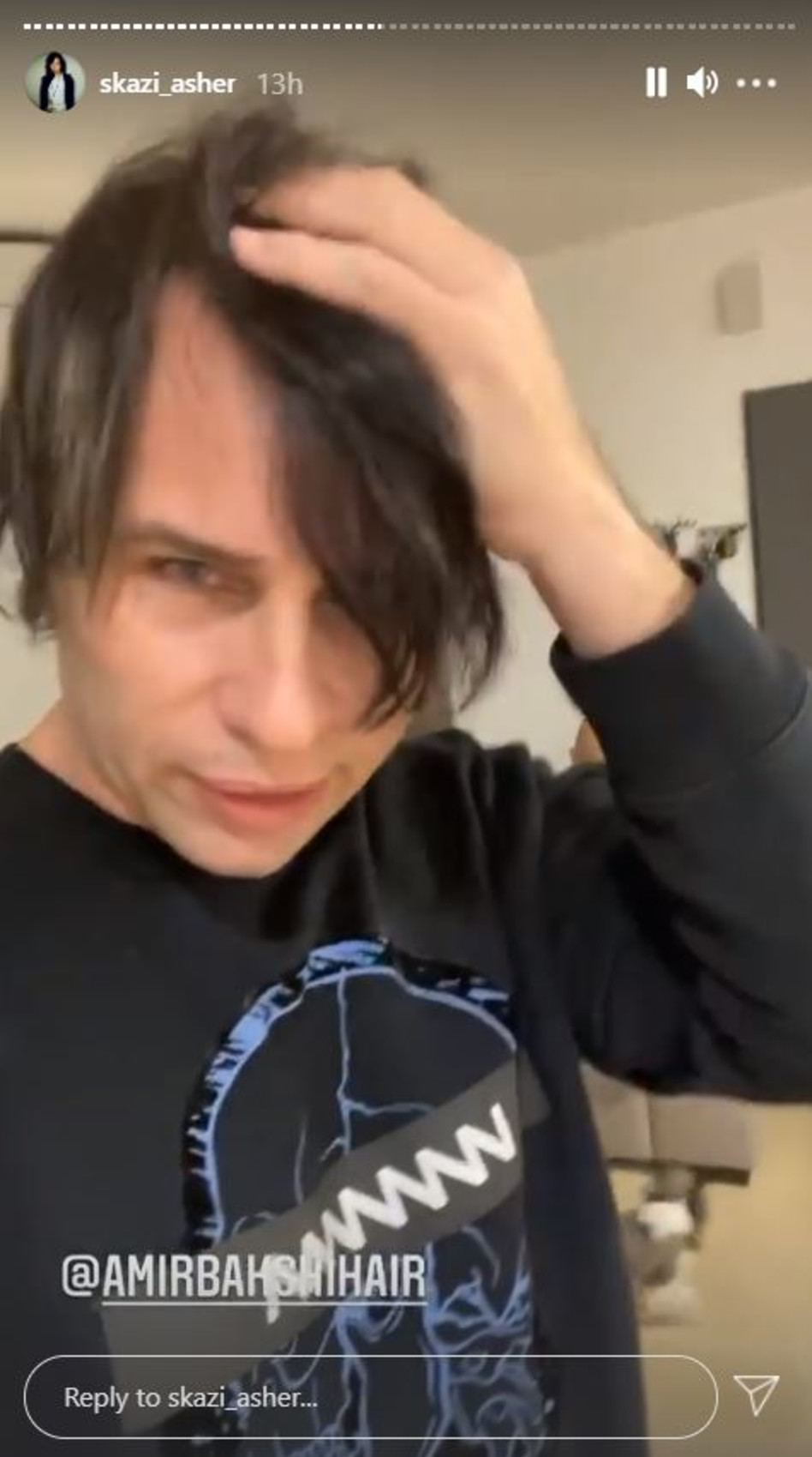 סקאזי (צילום: צילום מסך אינסטגרם)