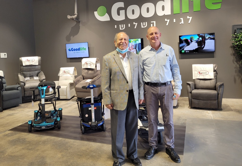 ניצן שקל וחיים איתני (צילום: הילה דפי)