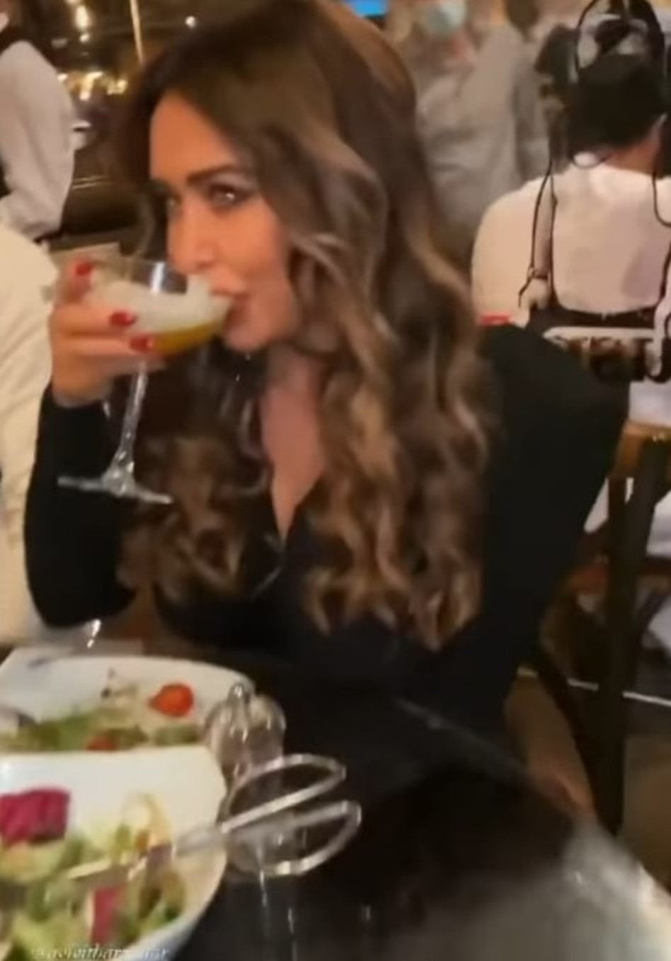 On better days in Dubai.  Avivit Bar Zohar (Photo: Instagram screenshot)