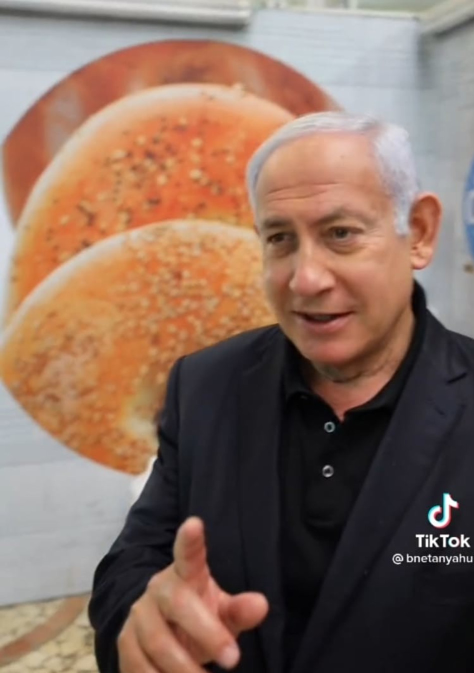 בנימין נתניהו (צילום: צילום מסך טיקטוק)