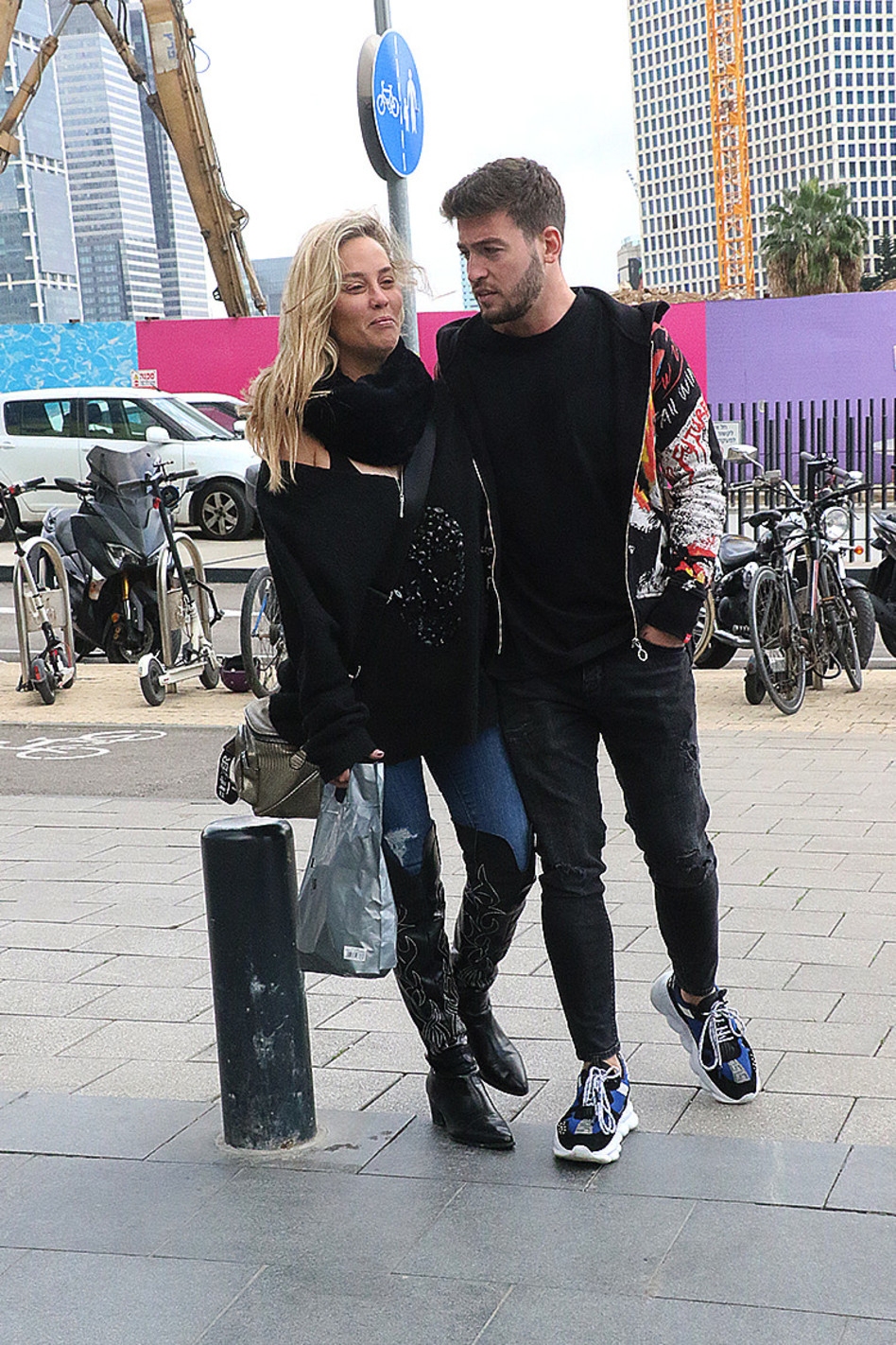 חבר חדש? חגית היימן, אמיר מלול (צילום: פול סגל)