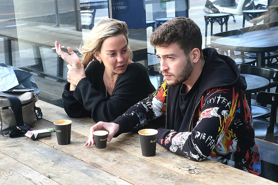 סליחה שהפרענו. חגית היימן, אמיר מלול (צילום: פול סגל)