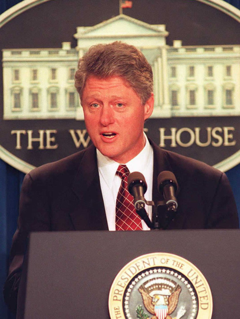 ביל קלינטון (צילום: Getty images/ROBERT GIROUX)