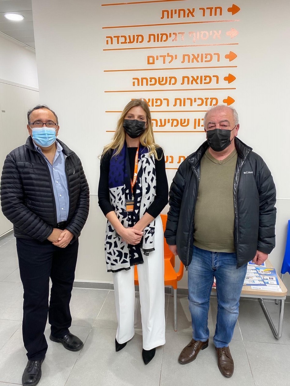 &nbsp;דוד אבן צור, דריה קליצוק ואייל גבאי (צילום: אורי דרור)