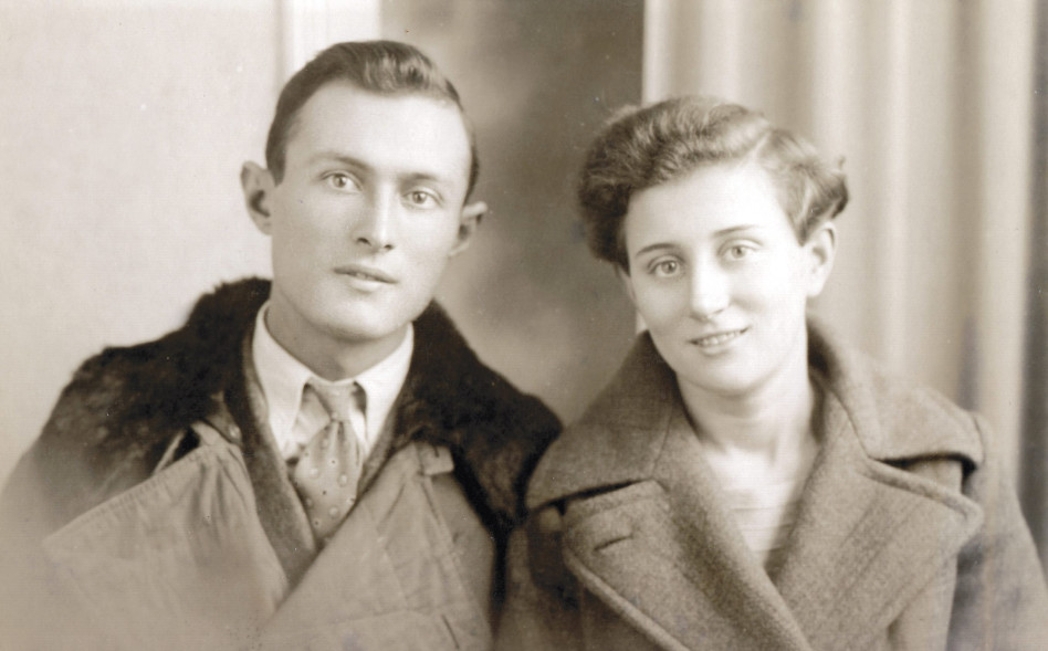 רות דיין, משה דיין (צילום: ארכיון משפחת דיין)