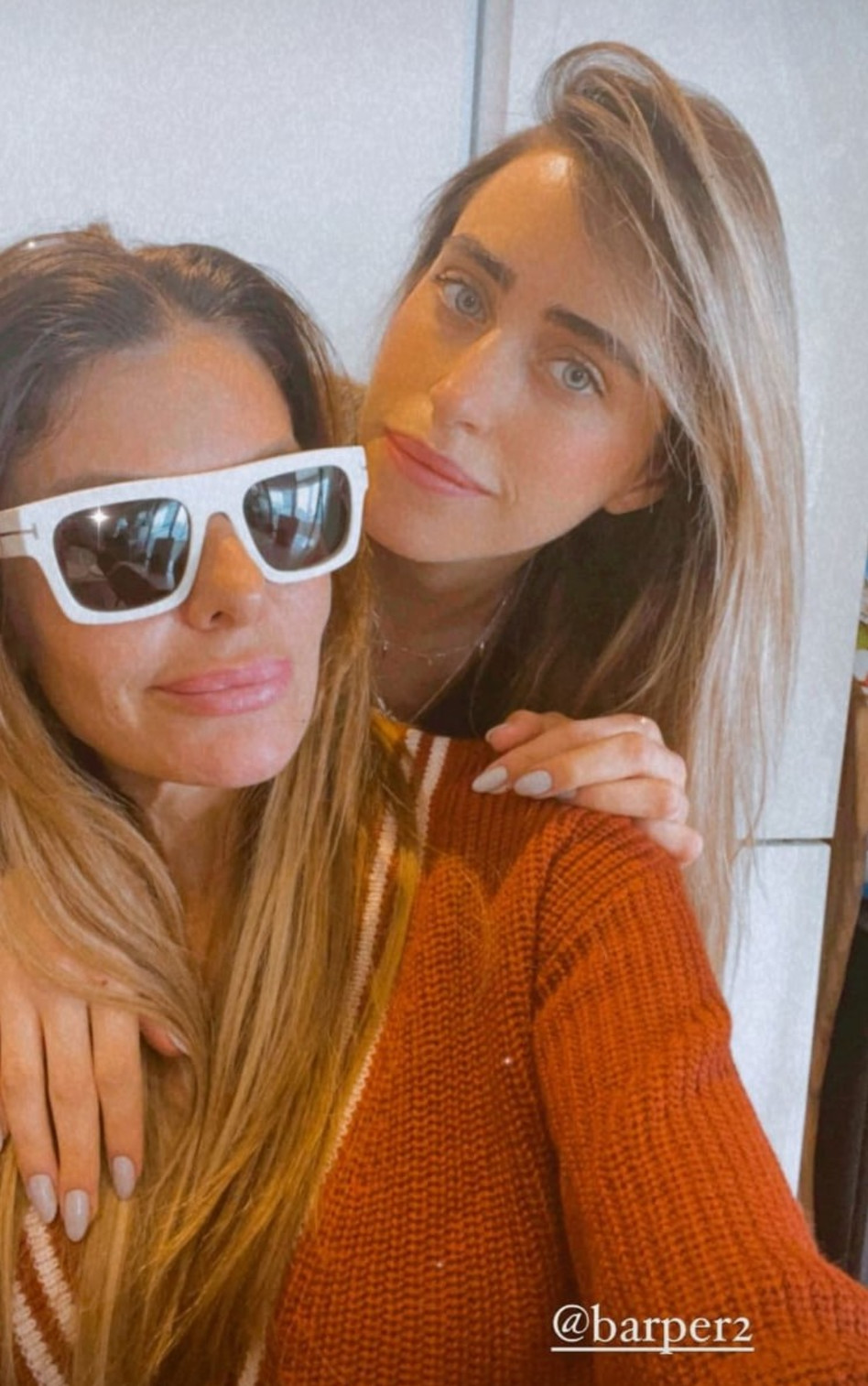 אביבה תבורי, בר פרץ (צילום: צילום מסך אינסטגרם)