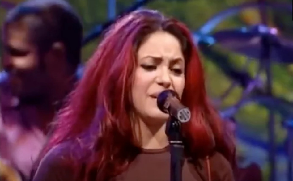 שאקירה.MTV.1999 (צילום: צילום מסך יוטיוב)