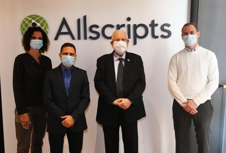 רועי צוובנר, ראובן ריבלין, רוביק דנילוביץ' וגבי ג'ופי  (צילום: מארק ניימן/לע''מ   )