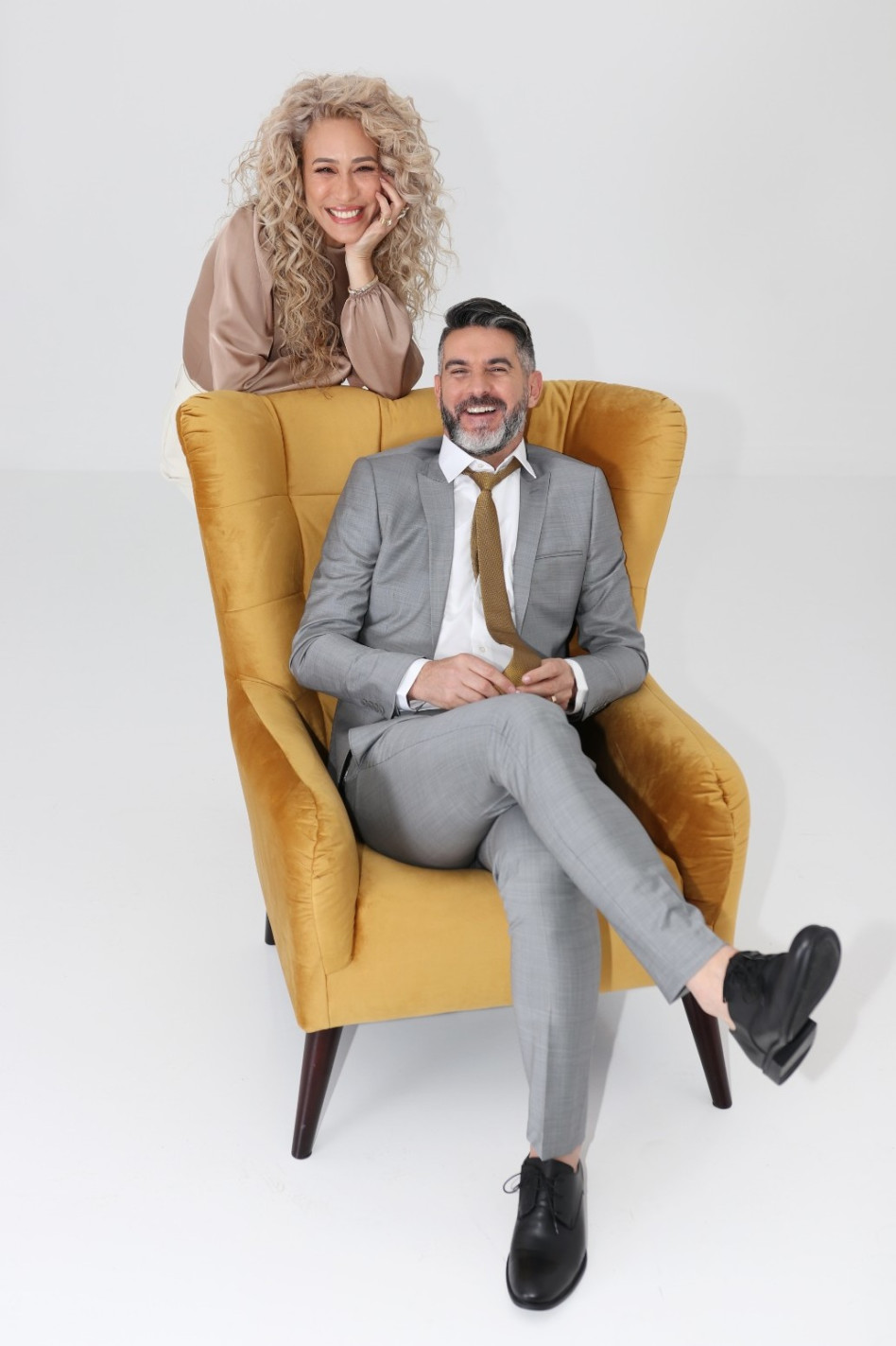 ג'ובאני רוסו, מאיה פישל (צילום: אור גפן)