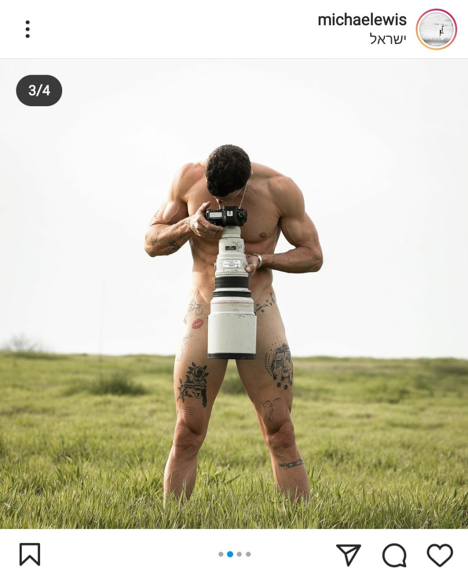 מייקל לואיס (צילום: צילום מסך אינסטגרם)